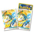 Japán Pokémon Center exkluzív kártyavédő: Lucario, Pikachu, Charizard