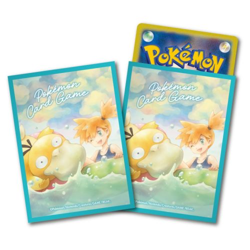 Japán Pokémon Center exkluzív kártyavédő: Misty's Psyduck