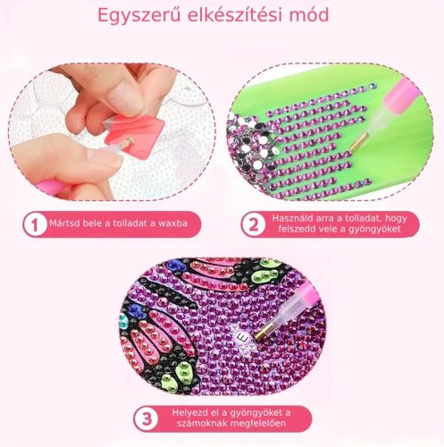 Pillangó Gyémántfestő
