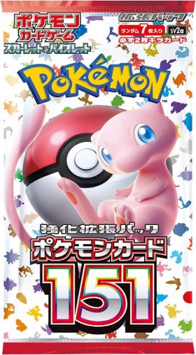 Pokémon TCG: Pokemon Card 151  booster pack (Japán)
